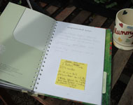 keep a vegetable garden journal